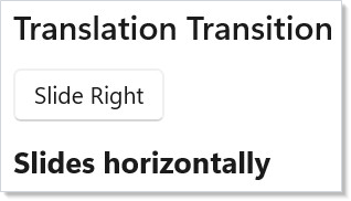 Translation transition
