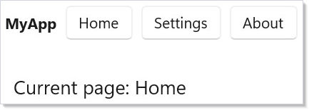 Toolbar layout