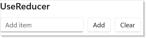 UseReducer demo