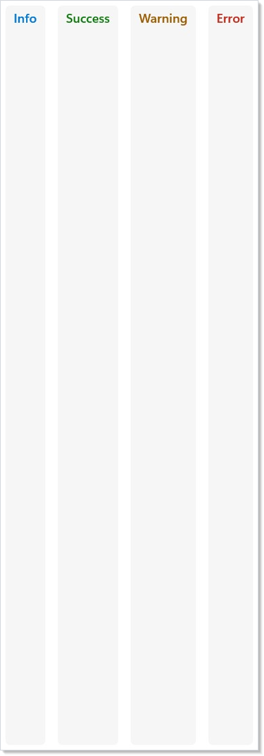 Signal color badges