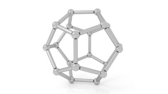 3D node-link graph