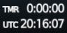 PFD Bottom Panel Time Display