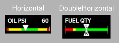 Horizontal Linear Gauges