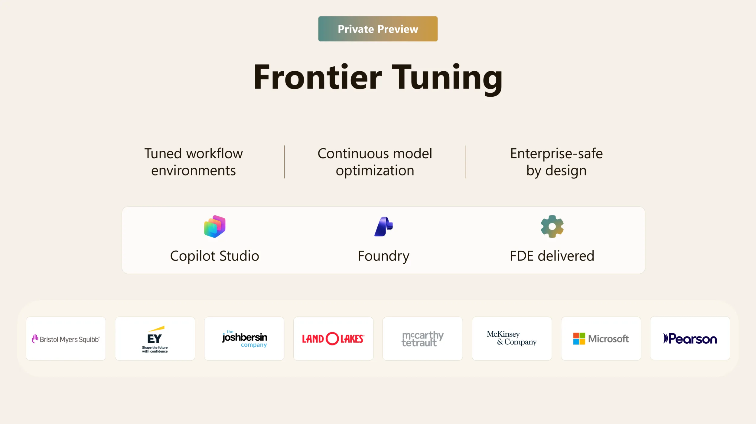 Frontier Tuning 개요