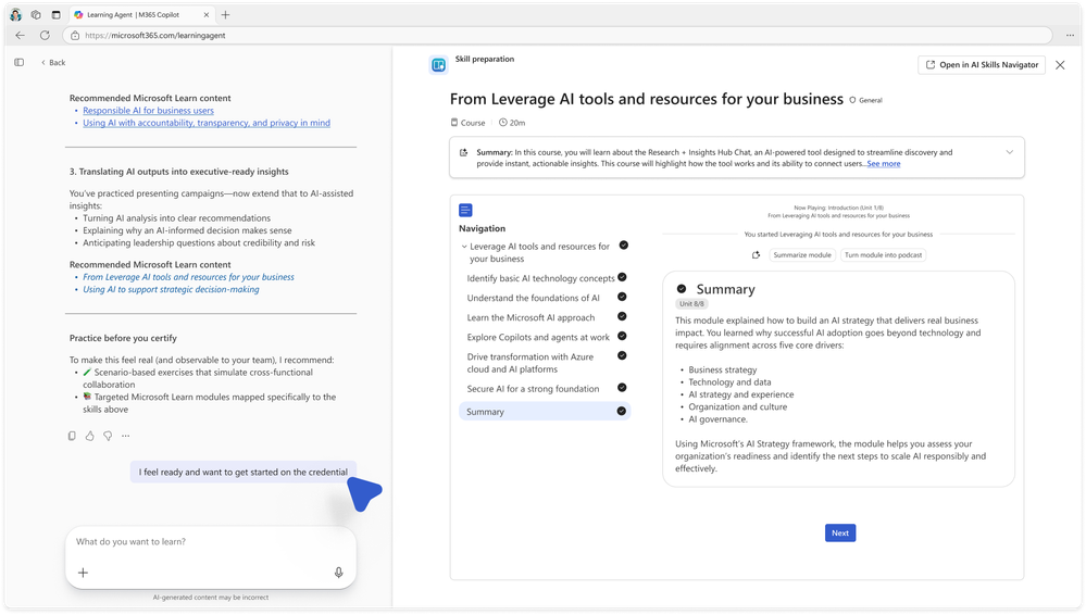 AI 업스킬링을 일상 업무에 녹이는 Learning Agent