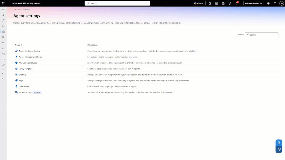 자동화된 Agent Management Rules
