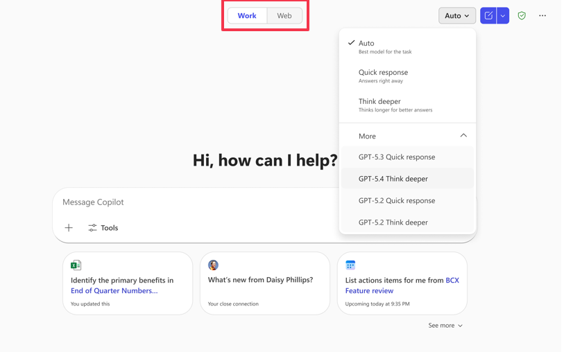 무료 Copilot과 유료 M365 Copilot 비교 이미지