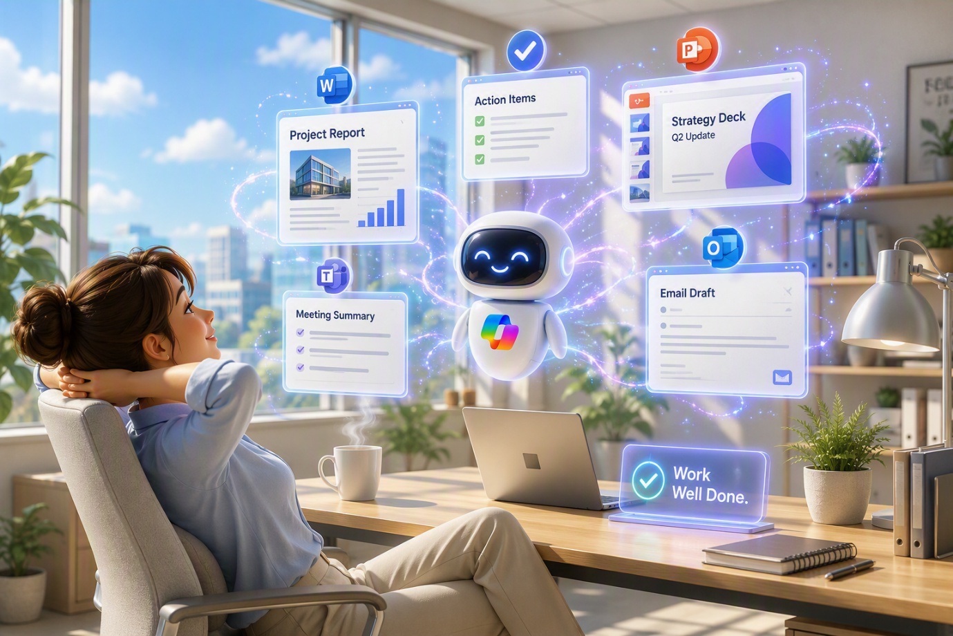 Copilot Cowork 결과물 예시