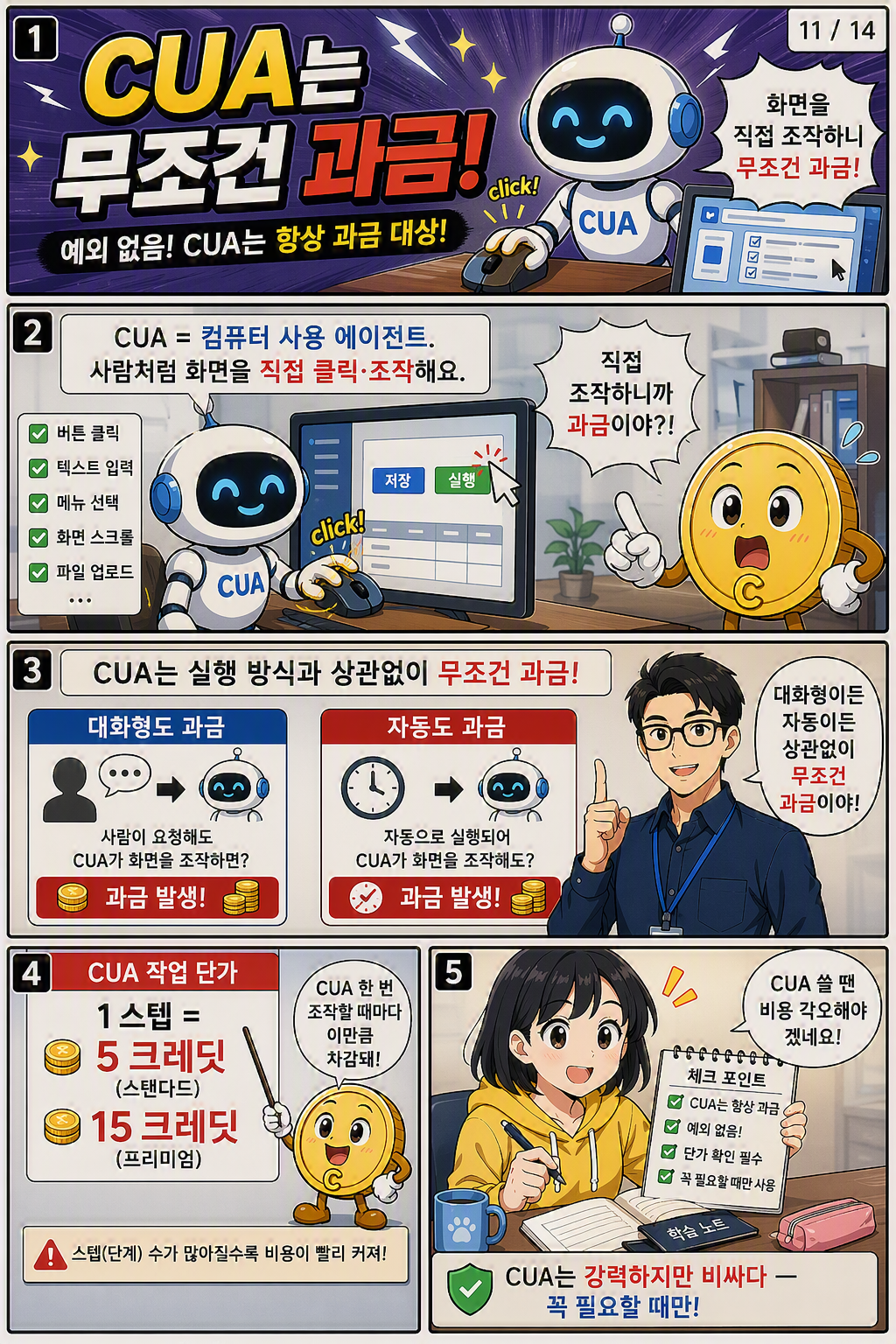 코파일럿 에이전트 과금 웹툰 11페이지
