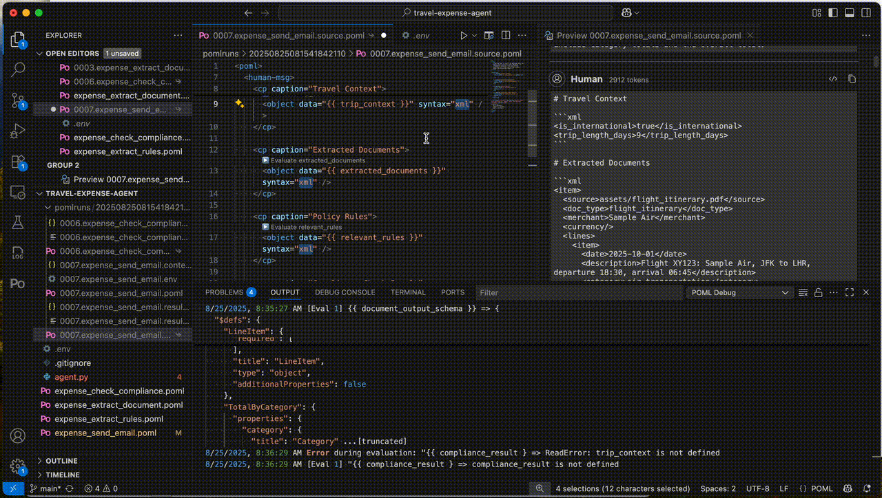 Testing Prompts in VS Code