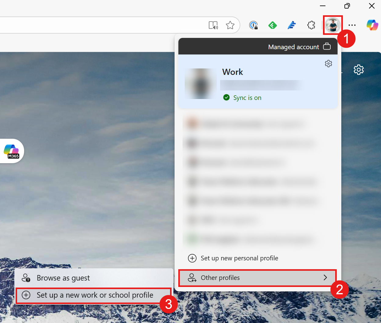 Add new browser profile