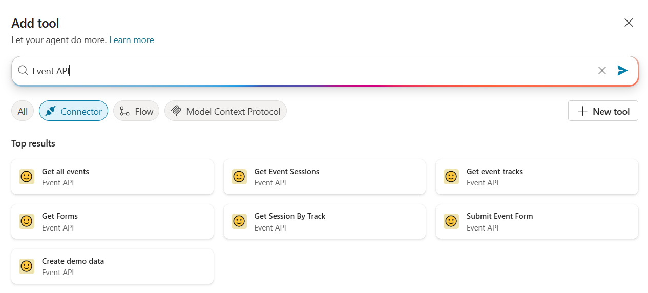 "Add Custom Connector"