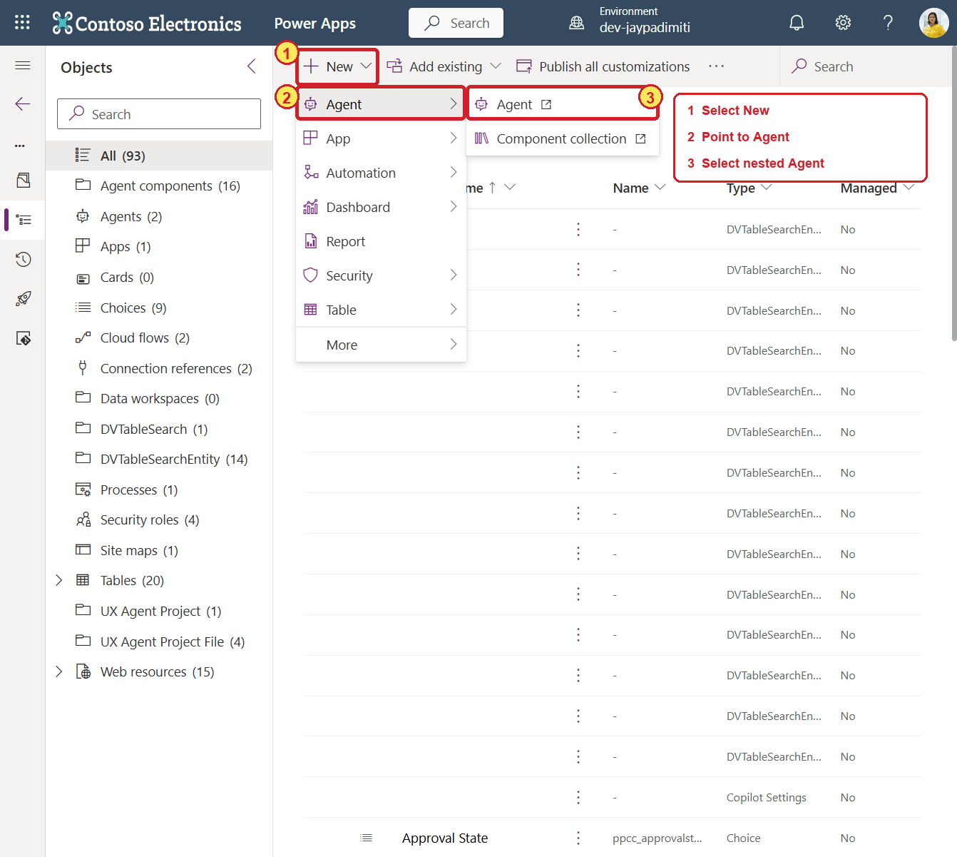 Create the Carrier agent and governed recovery cloud flow · Apps ...