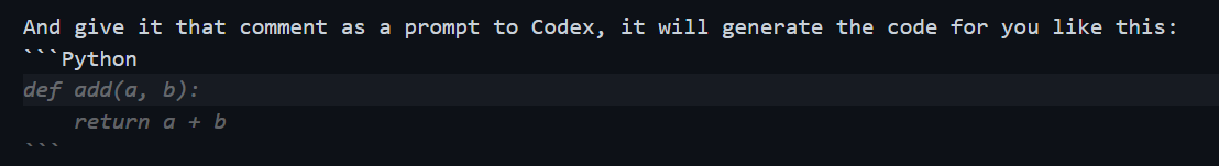 Codex Prompt Examples