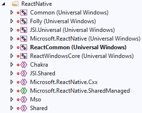 native module dependencies