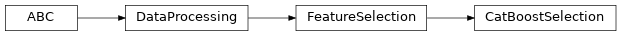 Inheritance diagram of raimitigations.dataprocessing.CatBoostSelection
