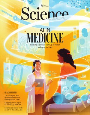 Science cover: AI in medicine