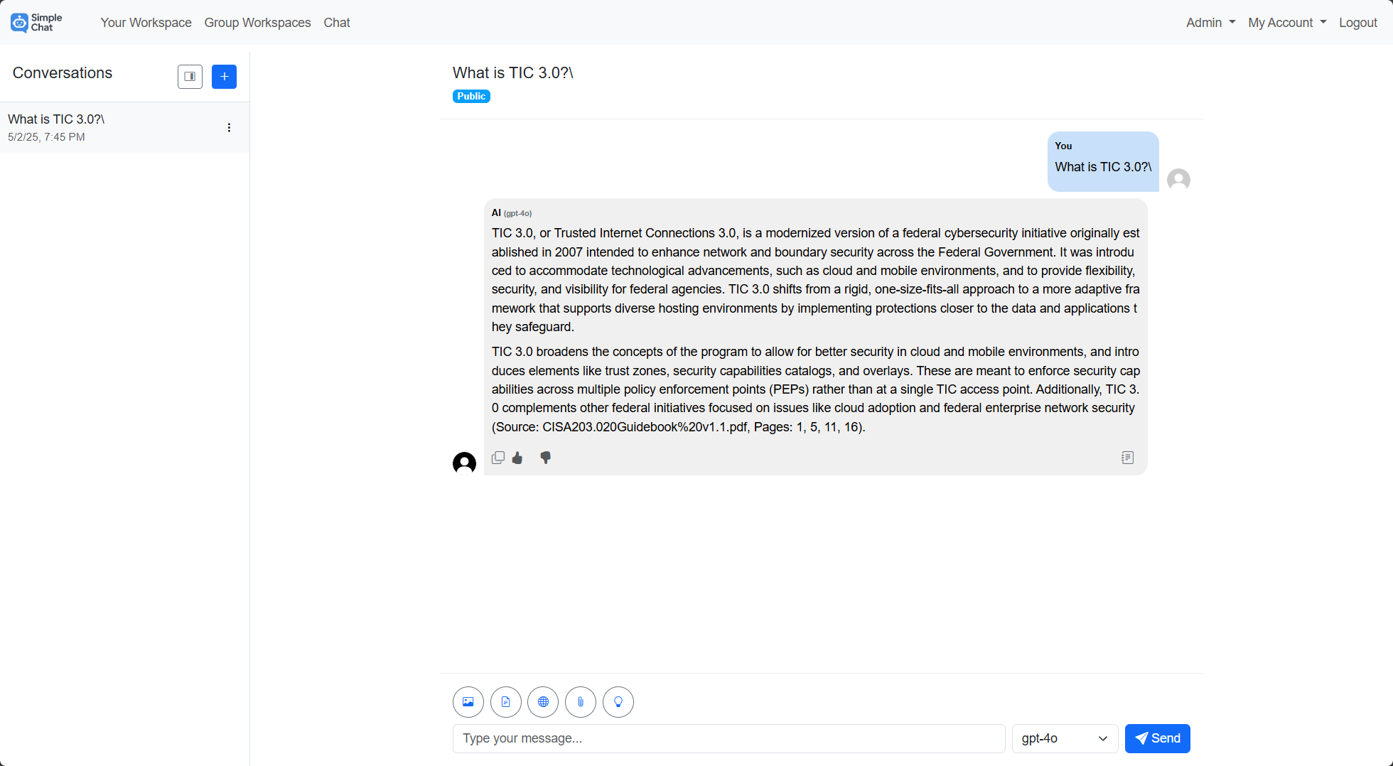 Chat - Classification propagation