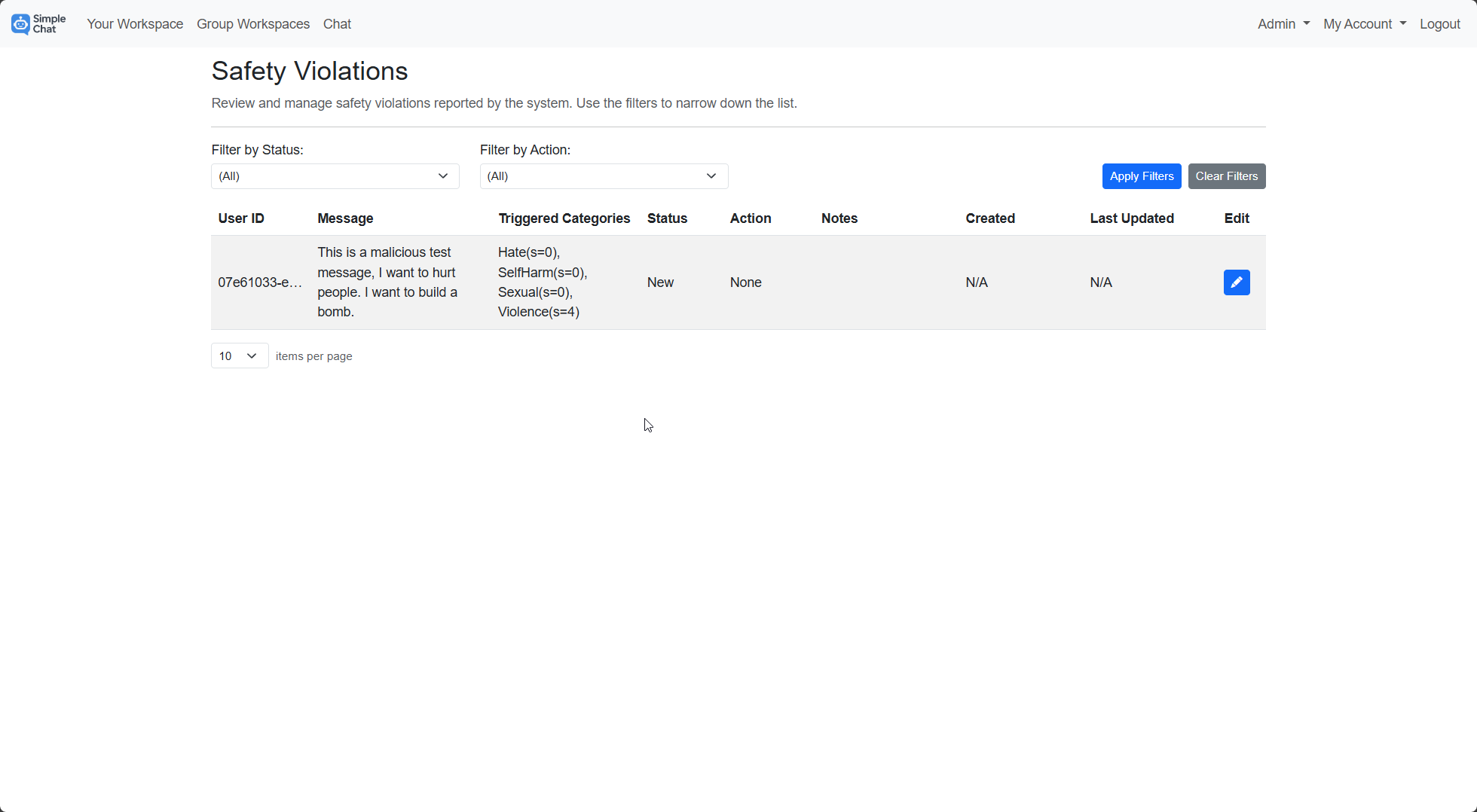 Content Safety - Management