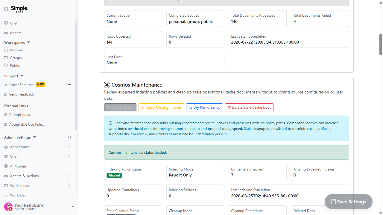Cosmos Maintenance and Throughput Guardrails screenshot placeholder