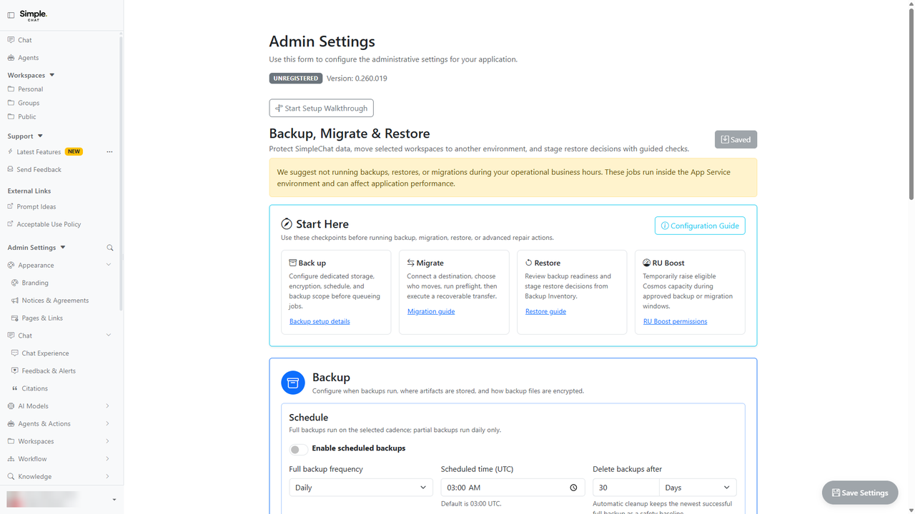 Enterprise Data Management: Backup, Restore & Migration screenshot placeholder