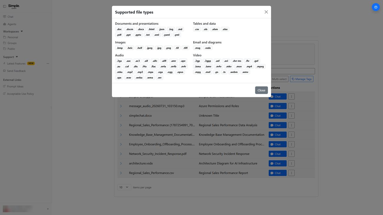 Upload a Recording screenshot placeholder