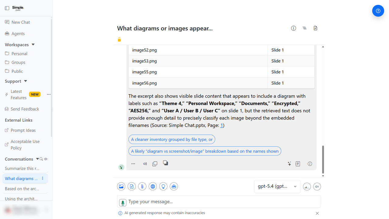 Applied Across Chat screenshot placeholder