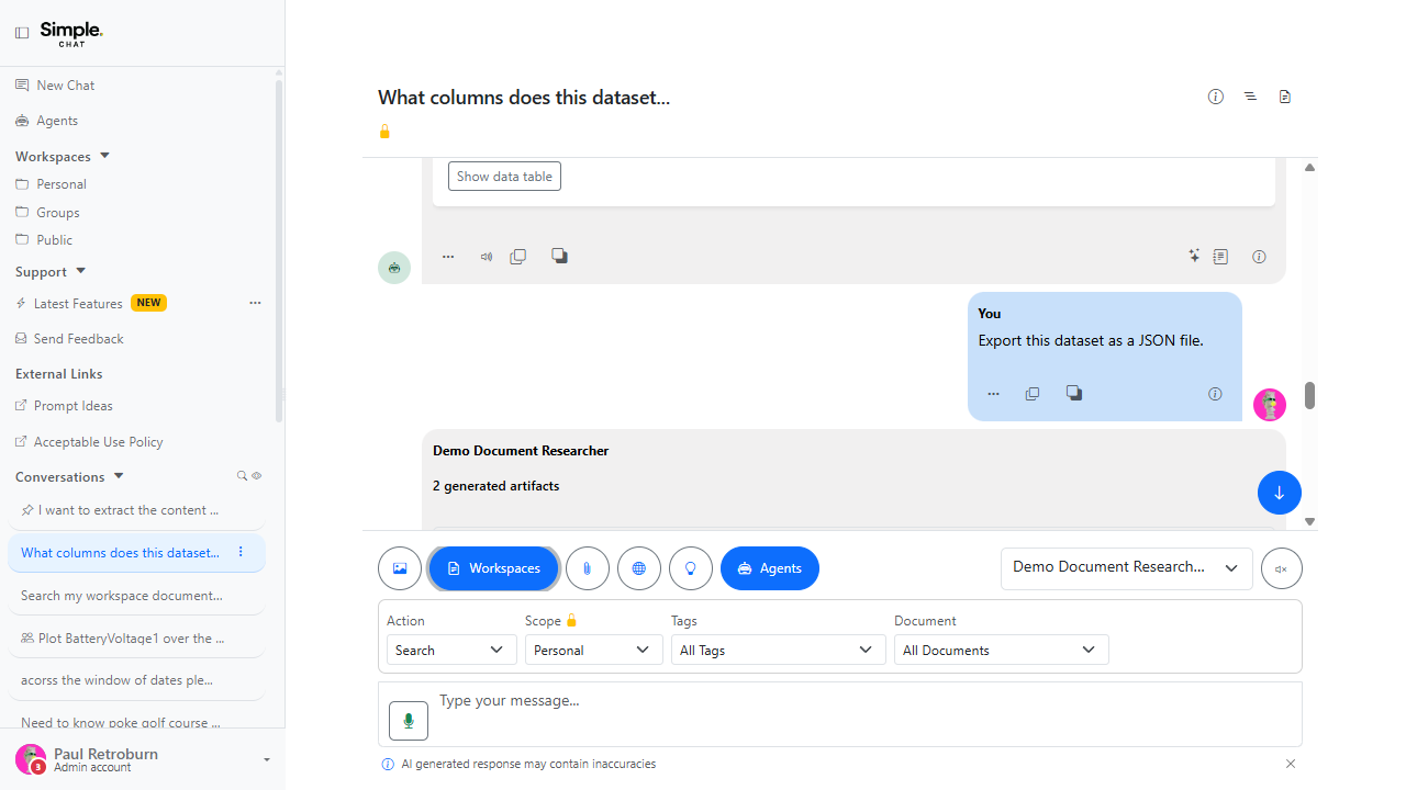 Request Structured Output screenshot placeholder