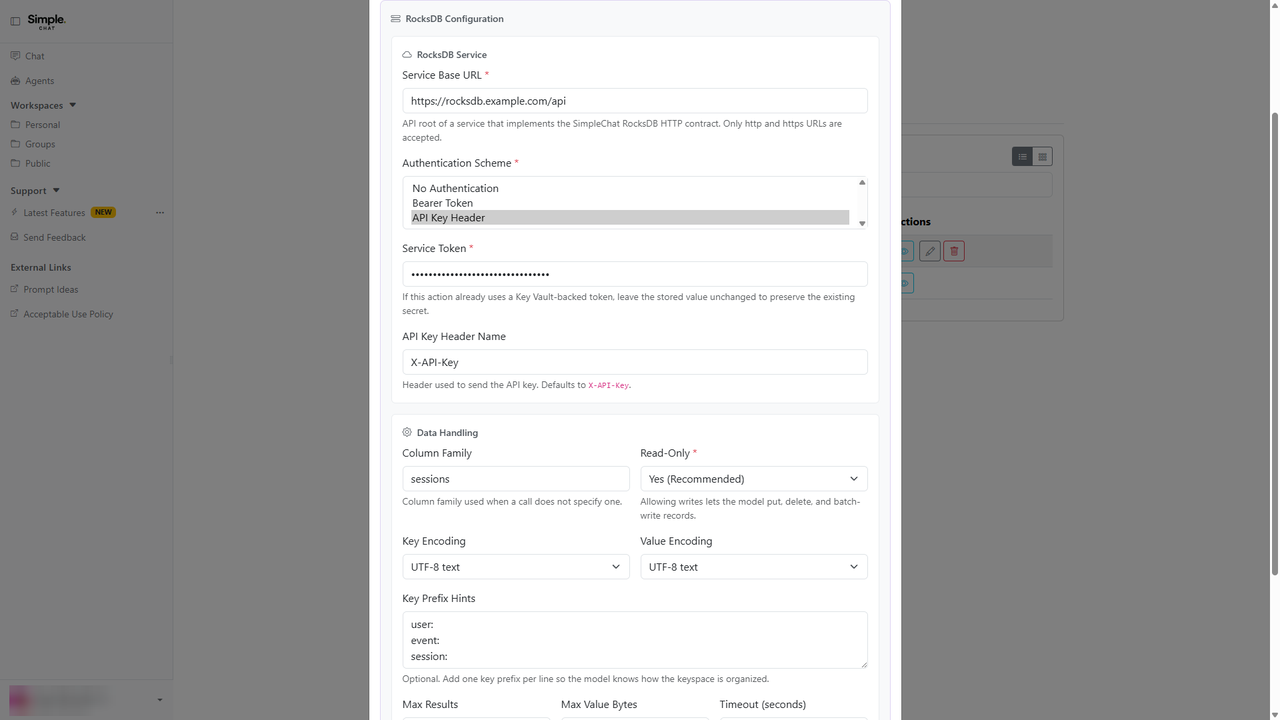 Choose an Authentication Mode screenshot placeholder
