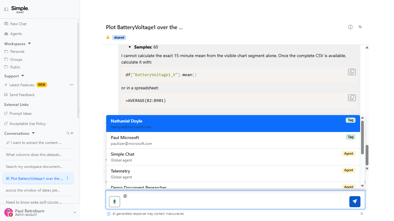 Tab Completes a Mention screenshot placeholder
