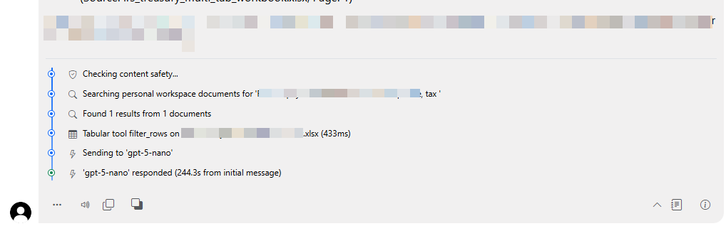 Processing thoughts visibility screenshot