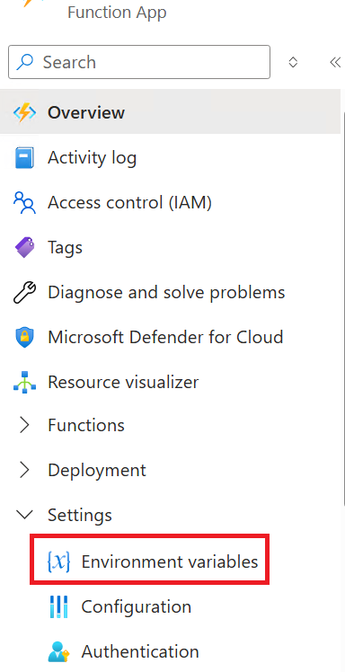Environment Variables Location