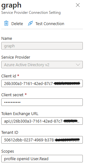 ABS OAuth connection